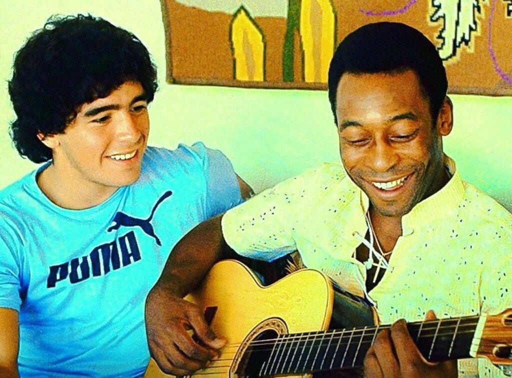 Πελέ σε Μαραντόνα: «Πάντα θα σε χειροκροτώ»! (Photos)