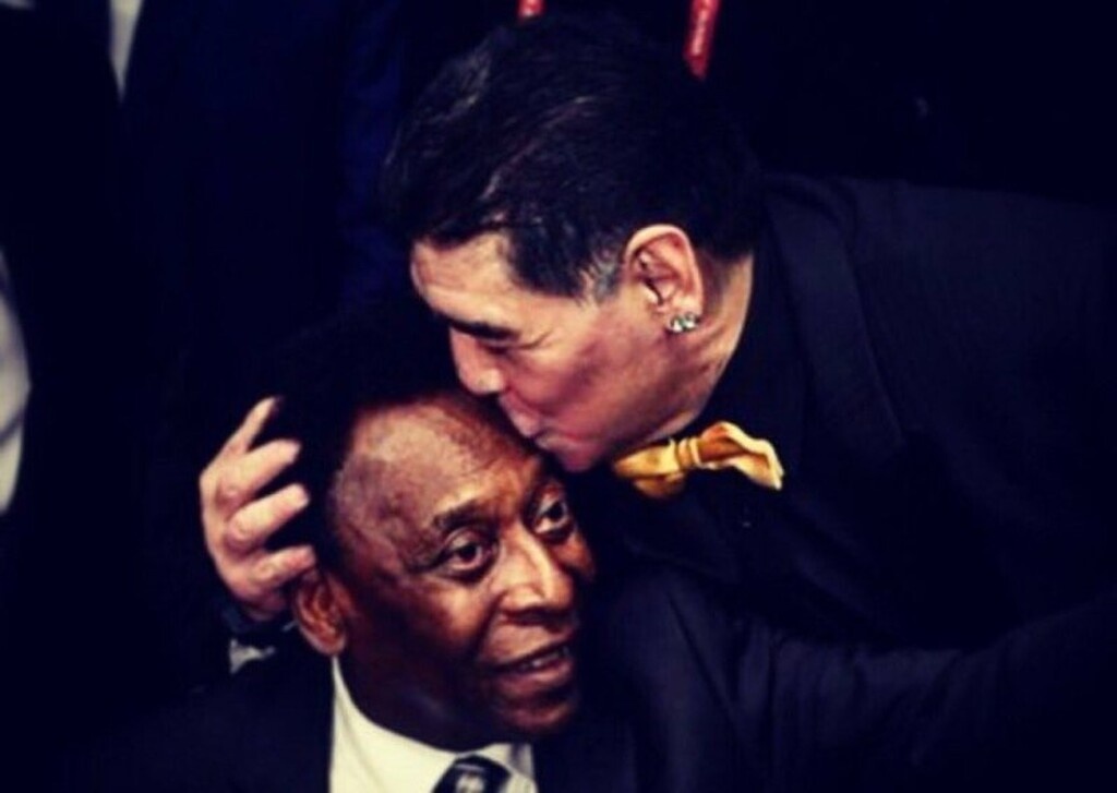 Πελέ σε Μαραντόνα: «Πάντα θα σε χειροκροτώ»! (Photos)