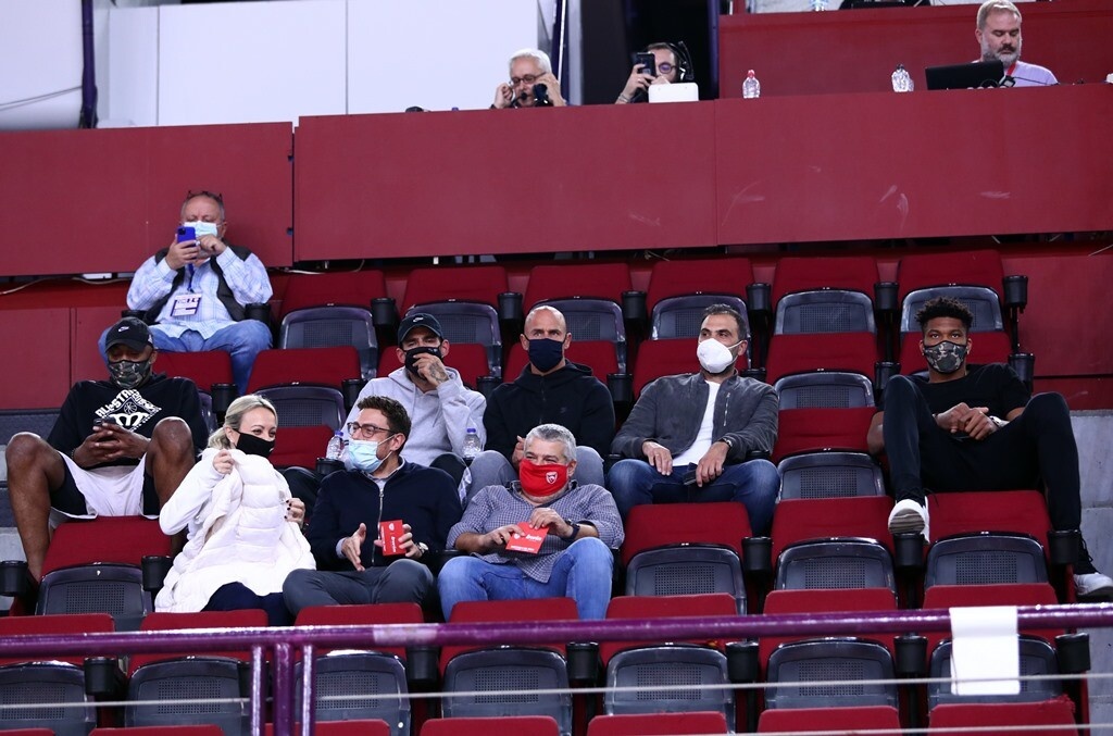 Ολυμπιακός - Αναντολού Εφές: Στο ΣΕΦ ο Giannis