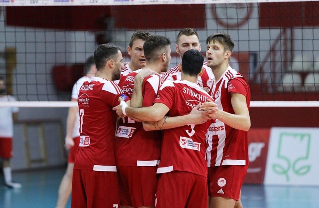 Volley League: «Περίπατος» του Ολυμπιακού στο Ρέντη, 3-0 σετ τον Φίλιππο Βέροιας (photos)