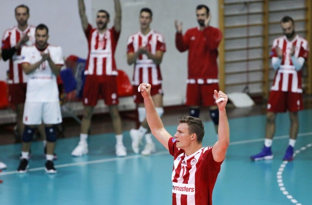 Volley League: «Περίπατος» του Ολυμπιακού στο Ρέντη, 3-0 σετ τον Φίλιππο Βέροιας (photos)
