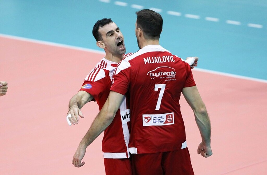 Volley League: «Περίπατος» του Ολυμπιακού στο Ρέντη, 3-0 σετ τον Φίλιππο Βέροιας (photos)