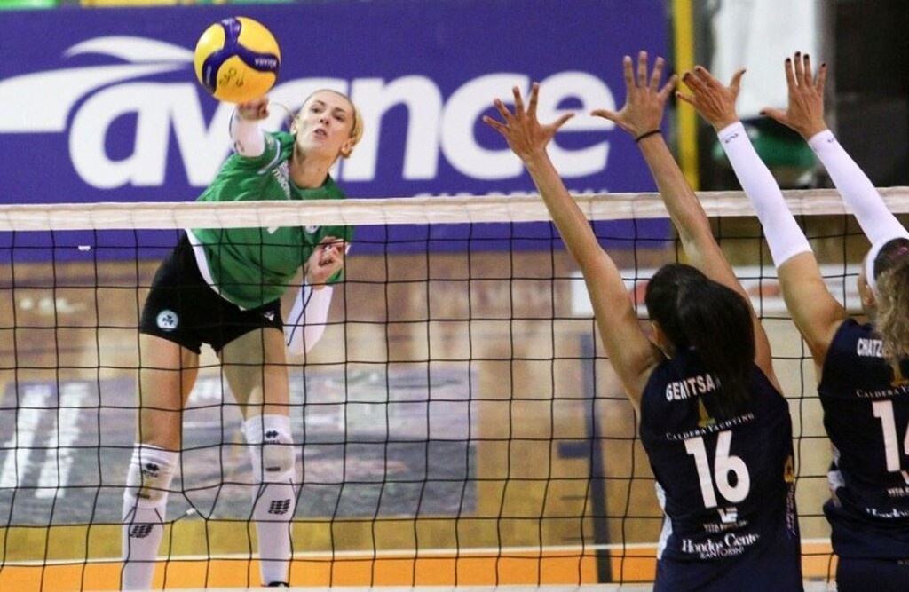 Volley League Γυναικών: Η… λάβα της Σαντορίνης «έκαψε» τον Παναθηναϊκό (photos)