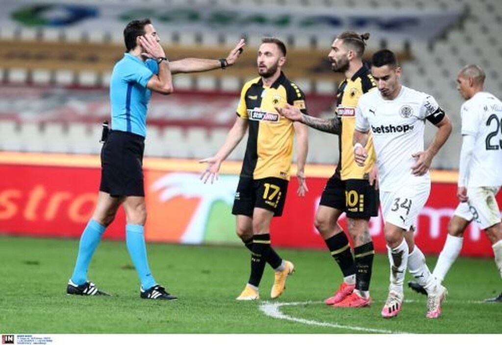 ΑΕΚ-ΟΦΗ: «Ηφαίστειο» που βράζει το ΟΑΚΑ, για το ακυρωθέν γκολ του Λιβάγια (photos)