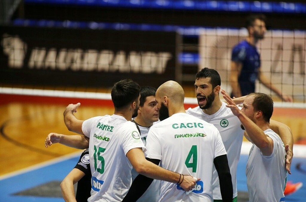Volley League: Απόδραση με «τρίποντο» από το Ζηρίνειο για τον Πρωταθλητή Παναθηναϊκό (photos+video)