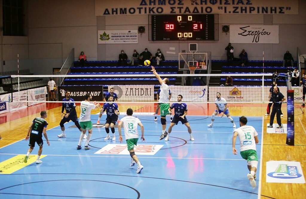 Volley League: Απόδραση με «τρίποντο» από το Ζηρίνειο για τον Πρωταθλητή Παναθηναϊκό (photos+video)