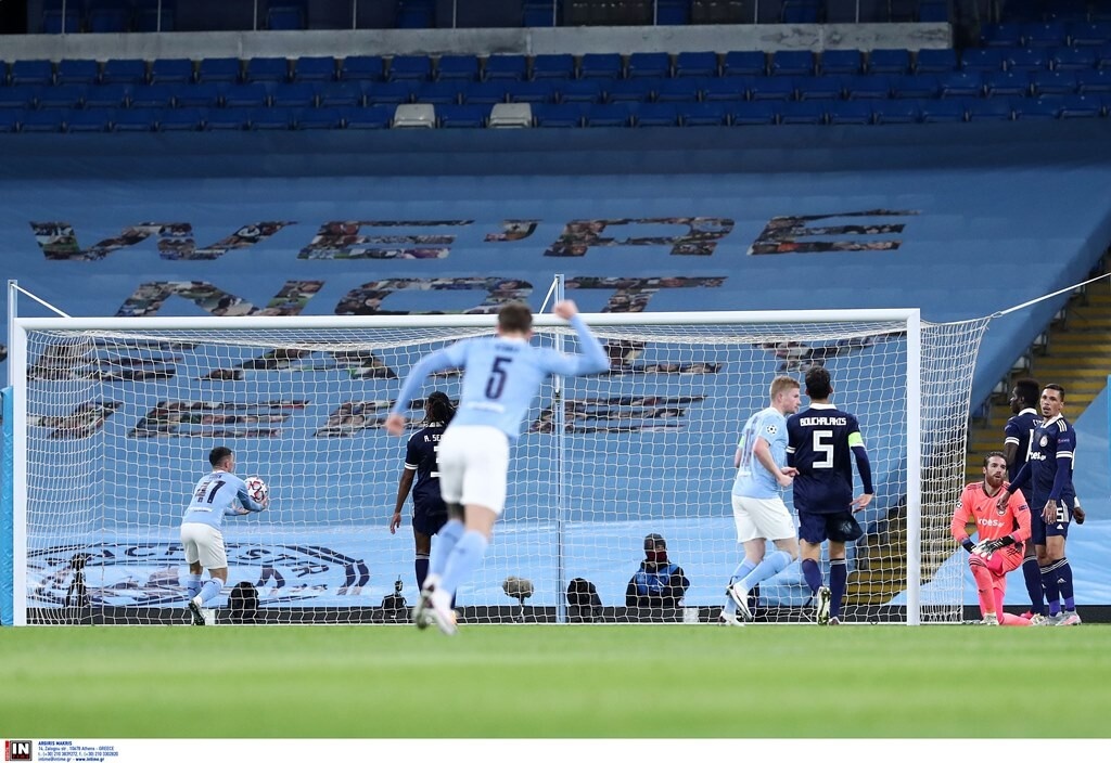 Μάντσεστερ Σίτι - Ολυμπιακός 3-0: Στο ίδιο έργο θεατές (photos+video)