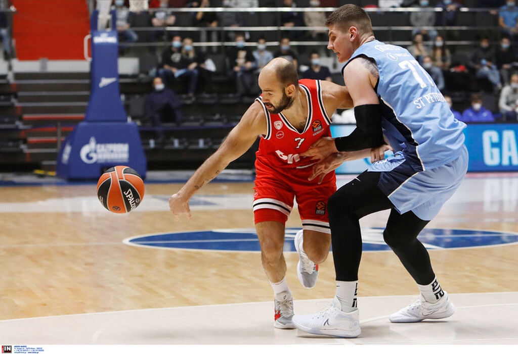Ζενίτ - Ολυμπιακός 66-75: Αντέδρασε και πέρασε από την Αγία Πετρούπολη