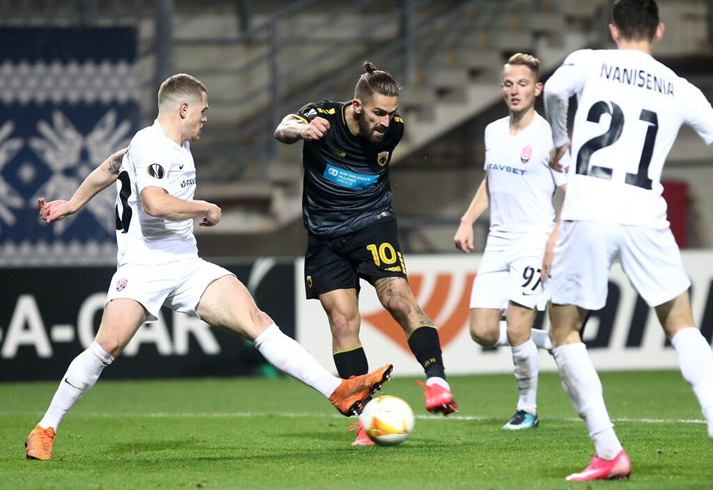 Ζόρια-ΑΕΚ 1-4: Η μαγική εμφάνιση και τα ντόρτια στην Ουκρανία