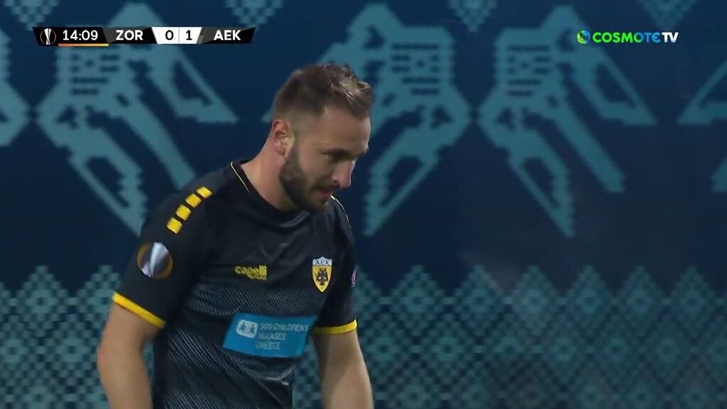 Ζόρια-ΑΕΚ 1-4: Η μαγική εμφάνιση και τα ντόρτια στην Ουκρανία