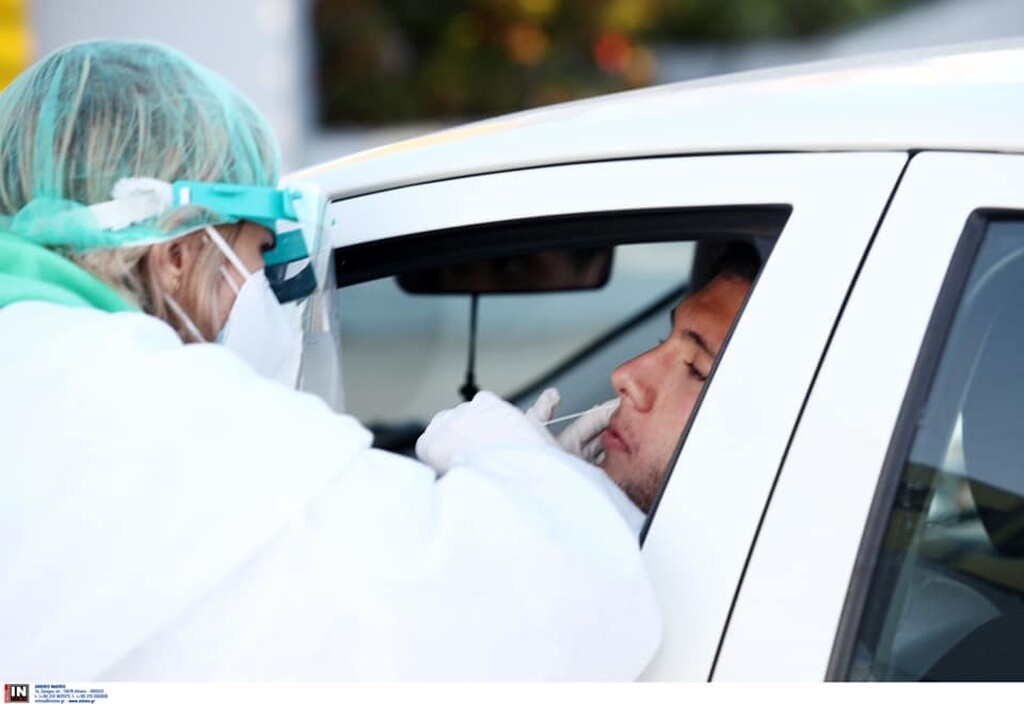 ΑΕΚ: Τεστ κορονοϊού σε όλους από το… αυτοκίνητο (photos)