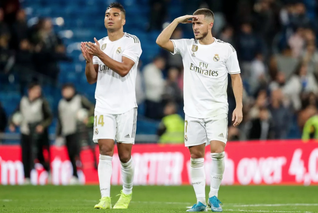 Ρεάλ Μαδρίτης: Θετικοί στον κορονοϊό Αζάρ-Κασεμίρο