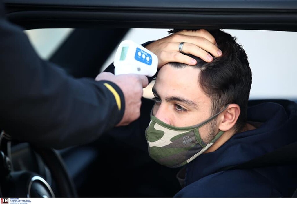 ΑΕΚ: Τεστ κορονοϊού σε όλους από το… αυτοκίνητο (photos)