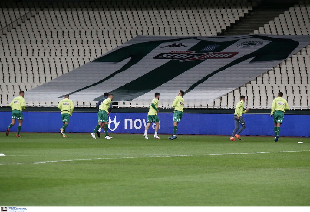 Παναθηναϊκός-Ατρόμητος: Οι πρώτες εικόνες στο ζέσταμα των «πρασίνων» (photos)