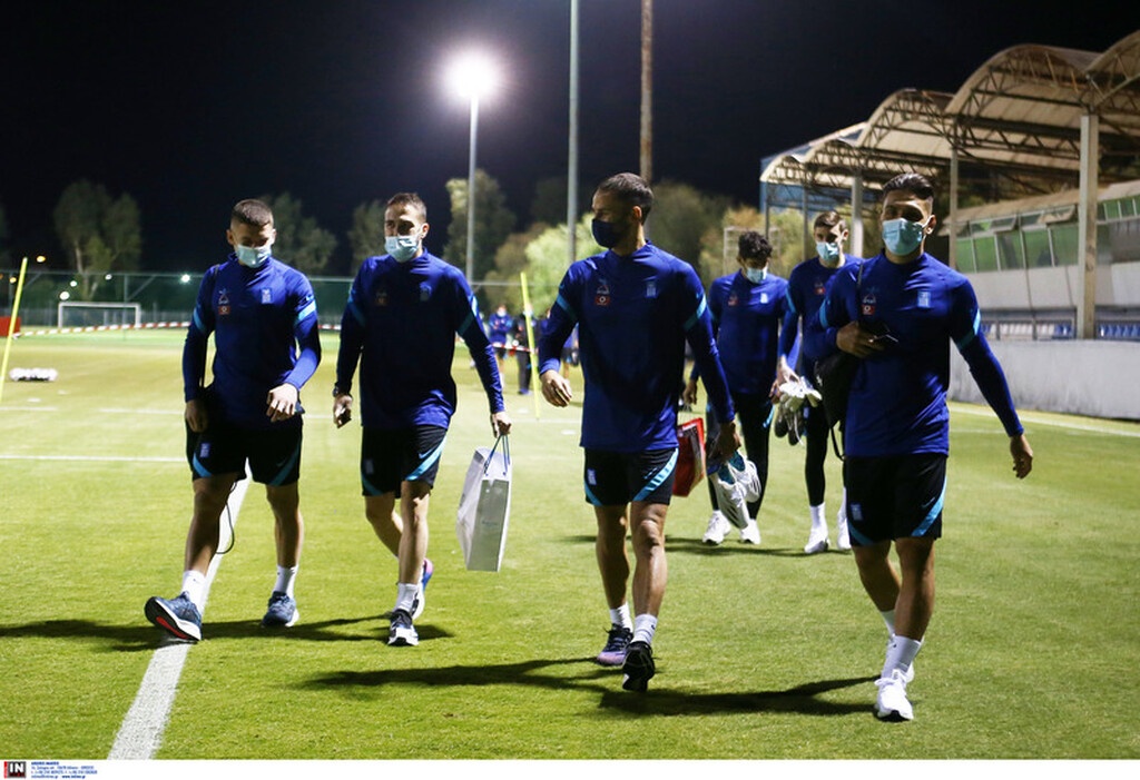 Εθνική Ανδρών: Με το μυαλό σε Κύπρο και Nations League (video+photos)