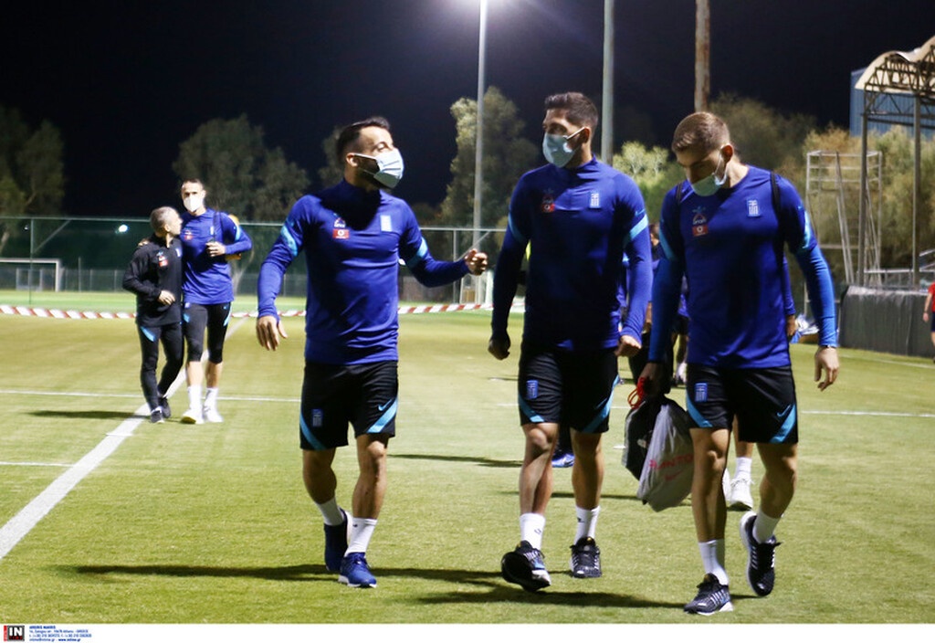 Εθνική Ανδρών: Με το μυαλό σε Κύπρο και Nations League (video+photos)