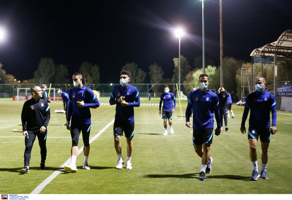 Εθνική Ανδρών: Με το μυαλό σε Κύπρο και Nations League (video+photos)
