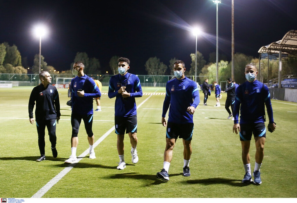 Εθνική Ανδρών: Με το μυαλό σε Κύπρο και Nations League (video+photos)