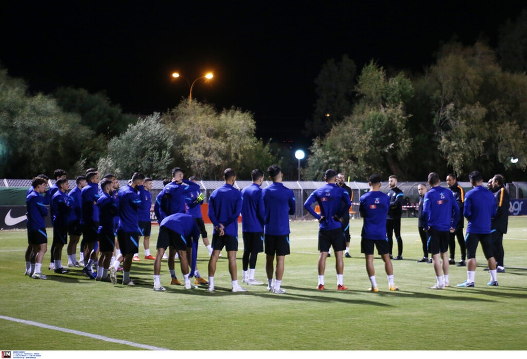 Εθνική Ανδρών: Με το μυαλό σε Κύπρο και Nations League (video+photos)