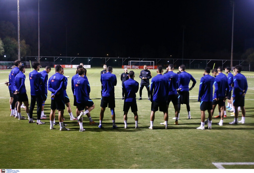 Εθνική Ανδρών: Με το μυαλό σε Κύπρο και Nations League (video+photos)
