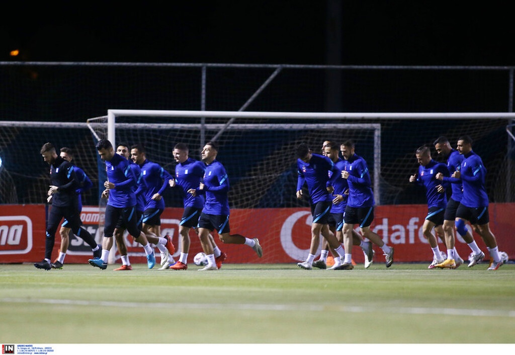Εθνική Ανδρών: Με το μυαλό σε Κύπρο και Nations League (video+photos)