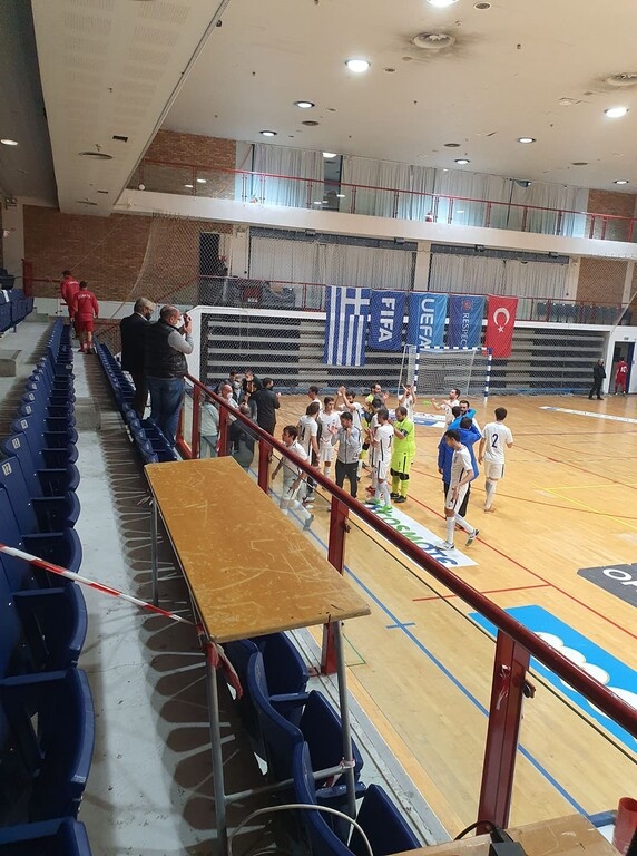 Ελλάδα-Τουρκία 1-1: «Χρυσή» ισοπαλία και πρόκριση για την Εθνική Futsal (photos+video)