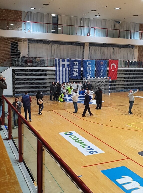 Ελλάδα-Τουρκία 1-1: «Χρυσή» ισοπαλία και πρόκριση για την Εθνική Futsal (photos+video)