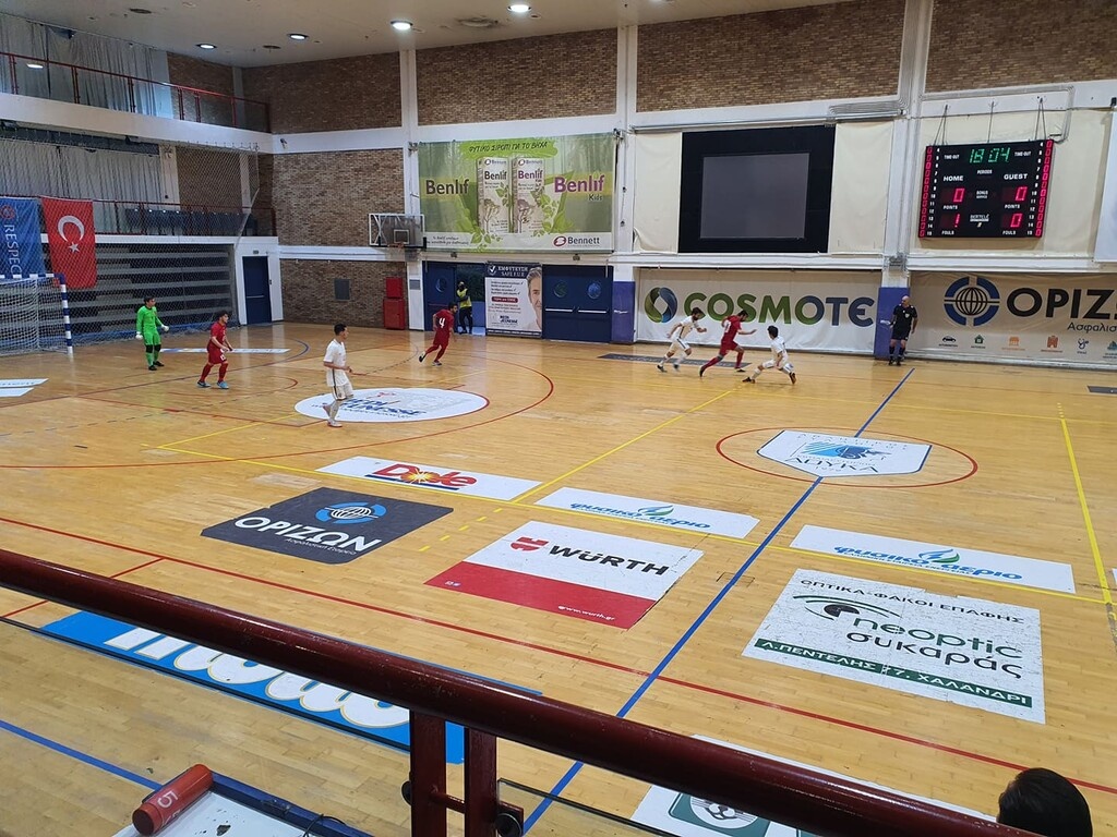 Ελλάδα-Τουρκία 1-1: «Χρυσή» ισοπαλία και πρόκριση για την Εθνική Futsal (photos+video)