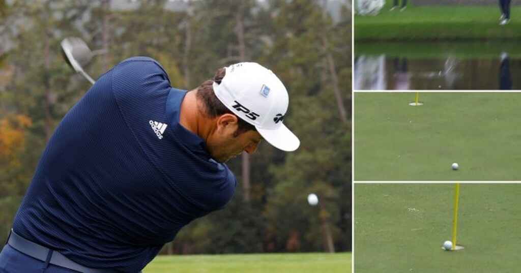 Γκολφ: Το καλύτερο χτύπημα όλων των εποχών - Στην τρύπα σαν... βότσαλο μέσα από τη λίμνη (video)