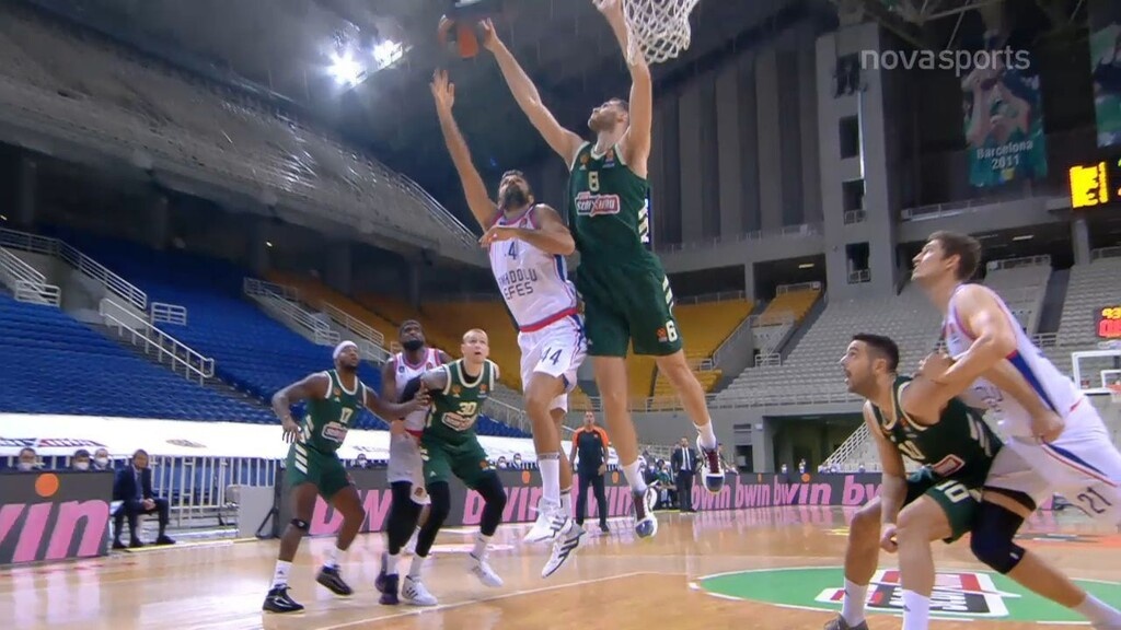 Παναθηναϊκός ΟΠΑΠ-Αναντολού Εφές: Μαγεία από Παπαγιάννη, Παπαπέτρου (video)