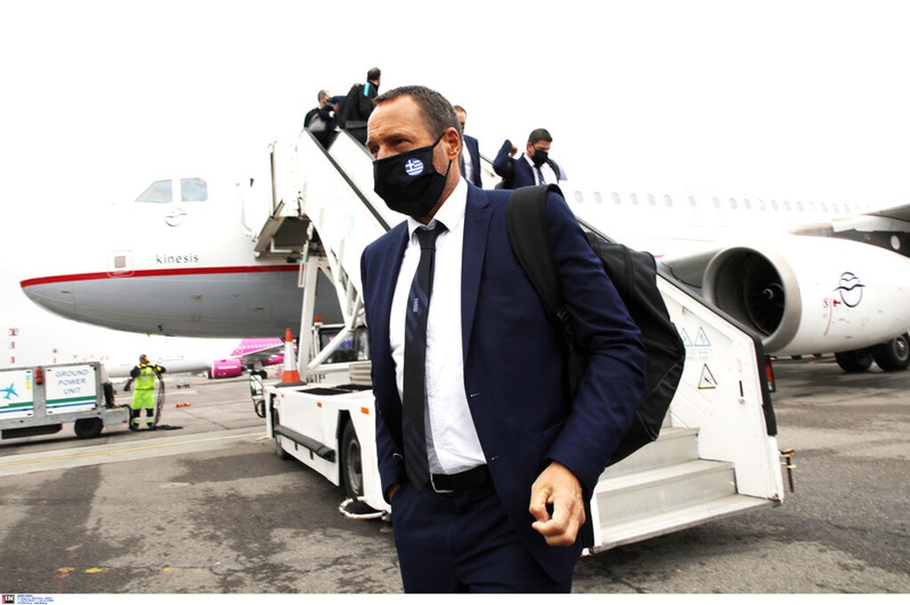 Μολδαβία-Ελλάδα: Η άφιξη της Εθνικής (photos)