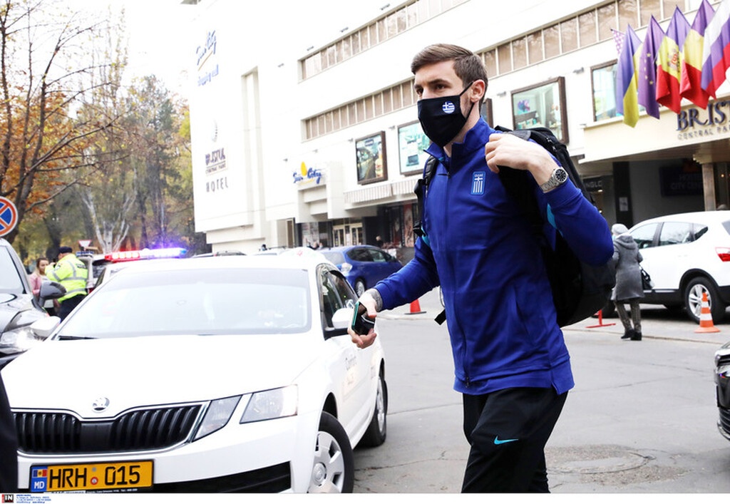 Μολδαβία-Ελλάδα: Η άφιξη της Εθνικής (photos)