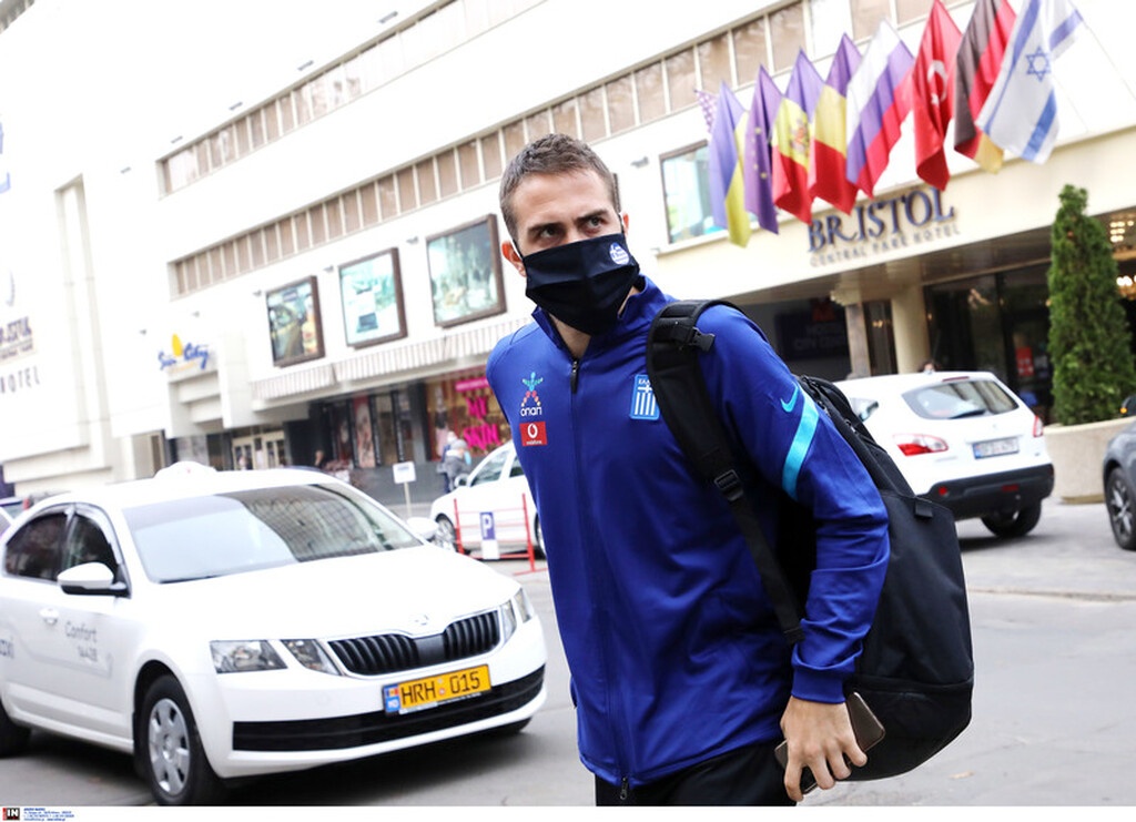 Μολδαβία-Ελλάδα: Η άφιξη της Εθνικής (photos)