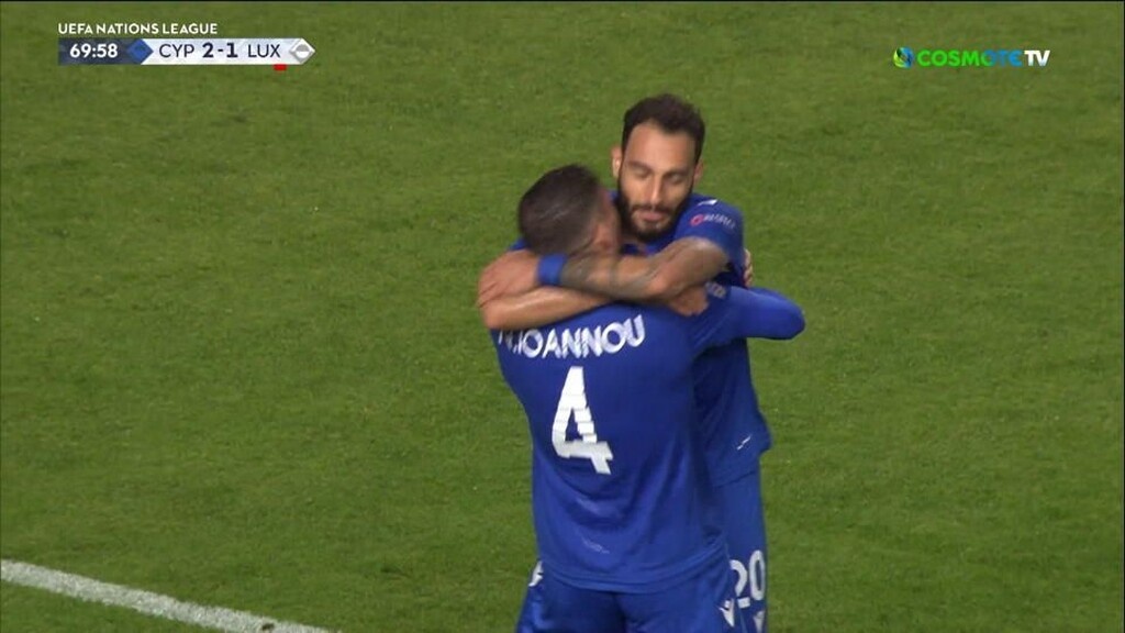 Nations League: Σεφτέ με ανατροπή η Κύπρος (videos)