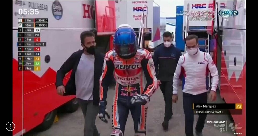 Moto GP: Τρομακτικό ατύχημα για Άλεξ Μάρκεθ (photos+video)