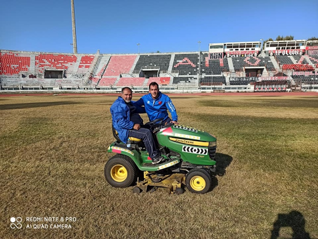 Απόλλων Καλαμαριάς: Εργασίες στο γήπεδο (photos)