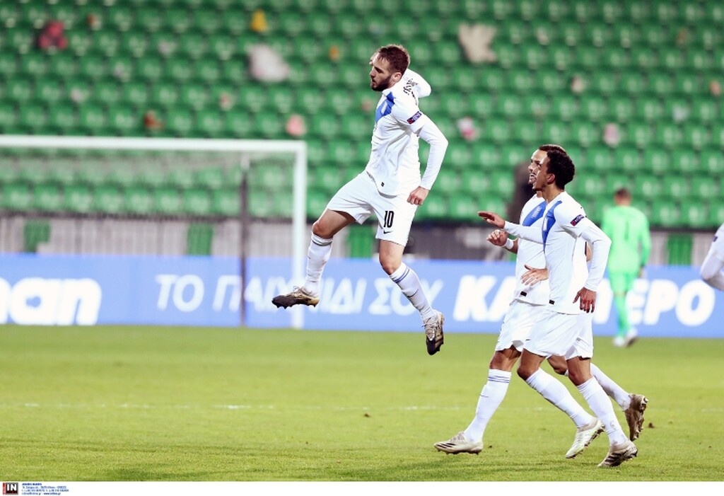 Μολδαβία-Ελλάδα: Η γκολάρα του Φορτούνη (photos+video)