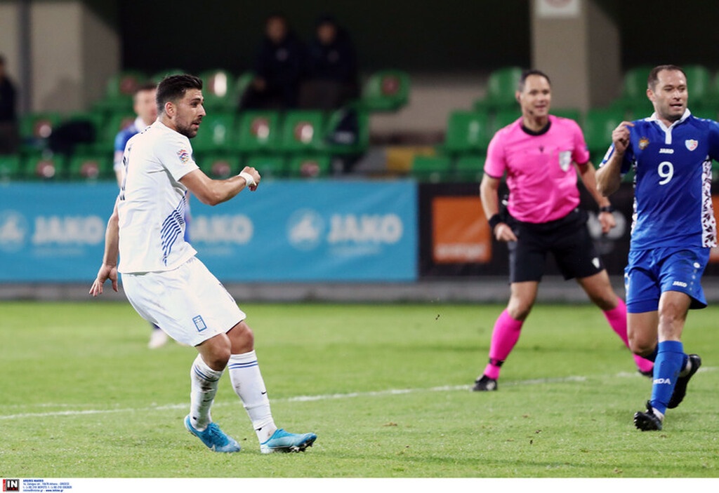 Μολδαβία-Ελλάδα 0-2: Έτσι διέλυσαν τη Μολδαβία Φορτούνης, Μπακασέτας! (video+photos)