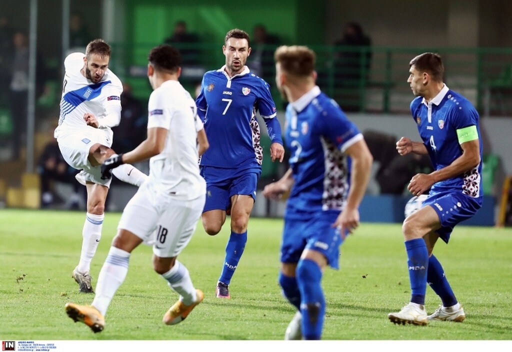 Μολδαβία-Ελλάδα: Η γκολάρα του Φορτούνη (photos+video)
