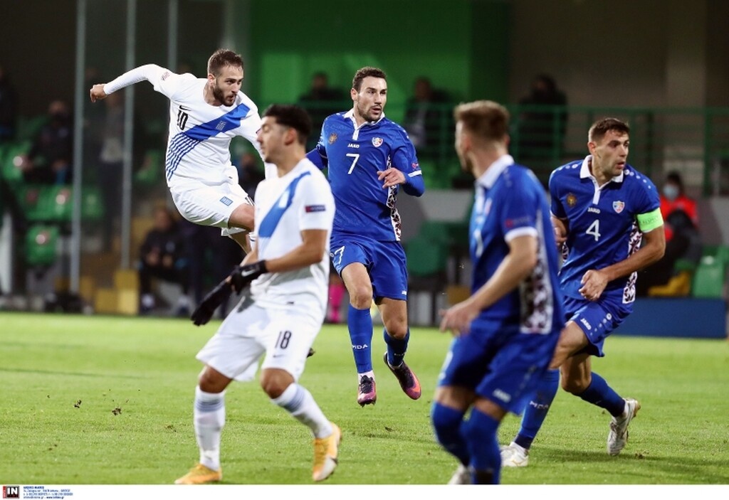 Μολδαβία-Ελλάδα: Η γκολάρα του Φορτούνη (photos+video)