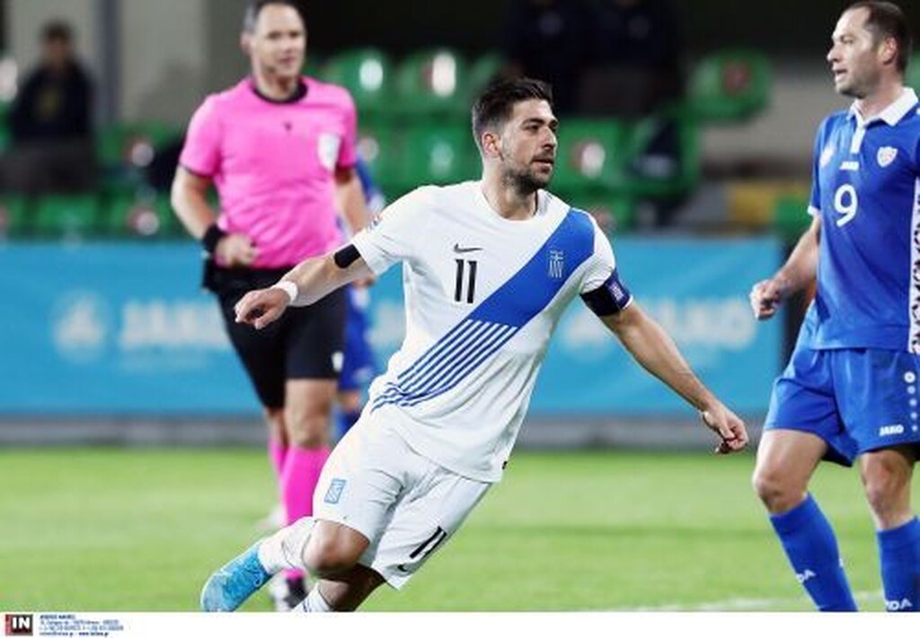 Μολδαβία-Ελλάδα: Ασίστ Φορτούνη και 0-2 ο Μπακασέτας (video)