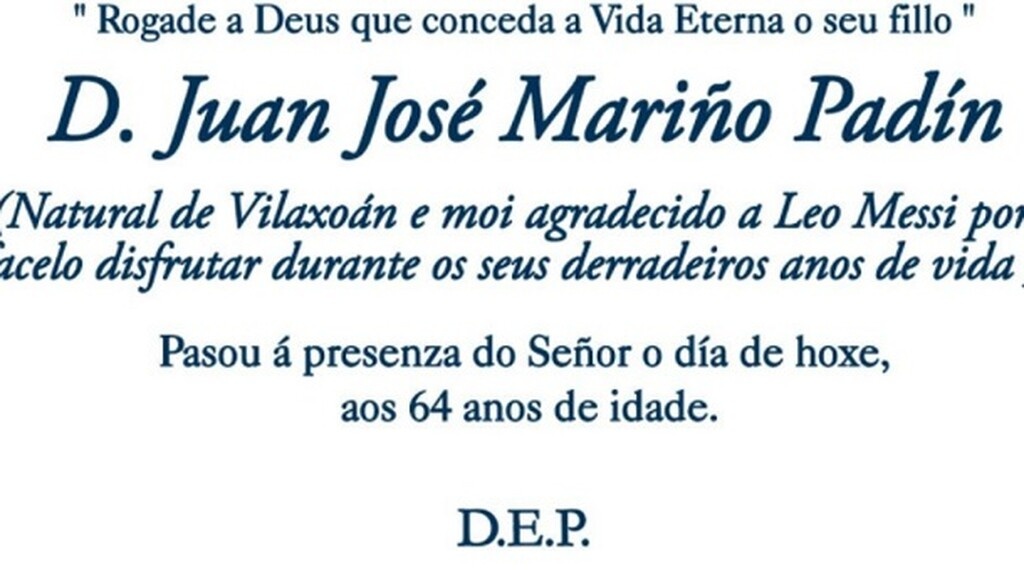 Ανατριχιαστικό: Η τελευταία του επιθυμία ήταν ένα «ευχαριστώ» στον Μέσι (photo)