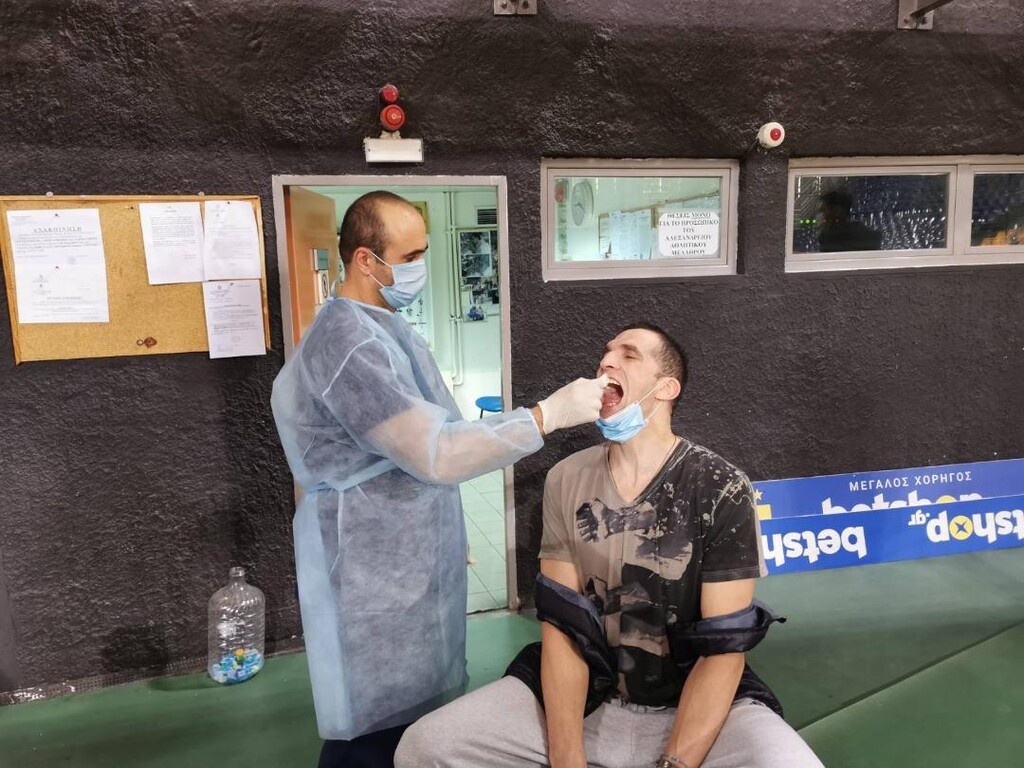 Άρης: Νέα τεστ Covid-19