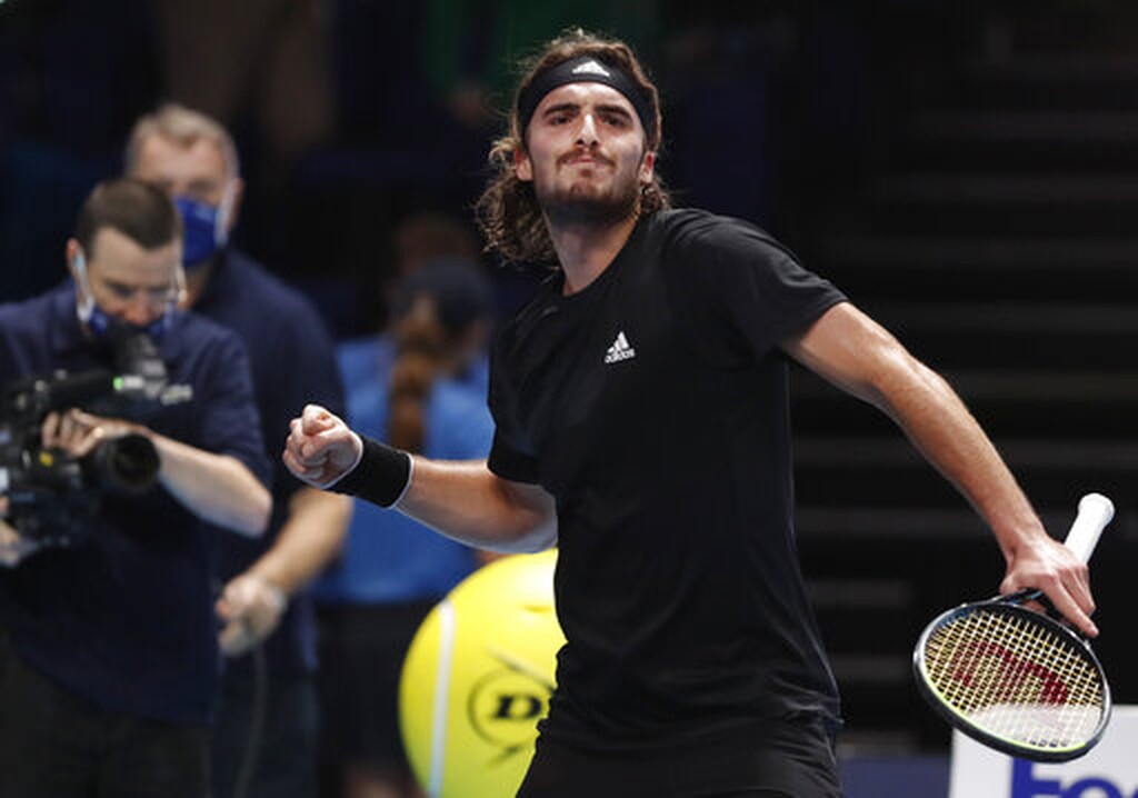 ATP Finals: Πήρε το «θρίλερ» με Ρούμπλεφ ο Τσιτσιπάς και τώρα ο «τελικός» με Ναδάλ (videos+photos)