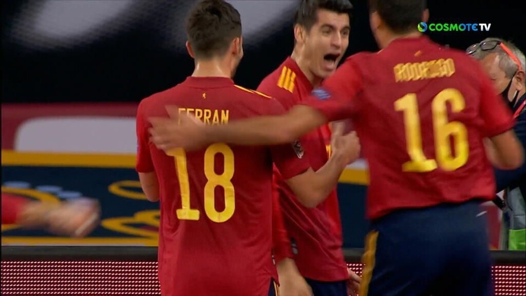 UEFA Nations League: Η Ισπανία ρίχνει τριάρα στην Γερμανία στο ημίχρονο (photos+videos)