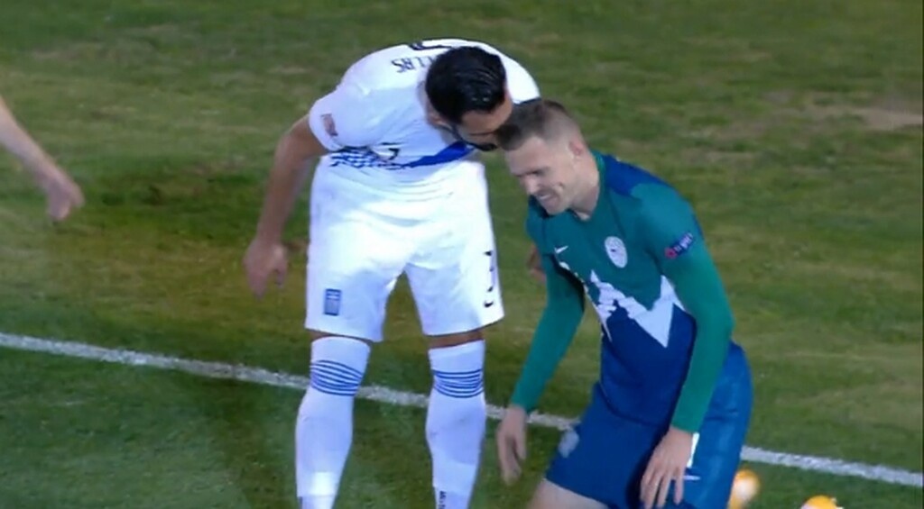 Ελλάδα-Σλοβενία: Ένταση και χαμός με Τζαβέλλα-Ίλιτς (video)