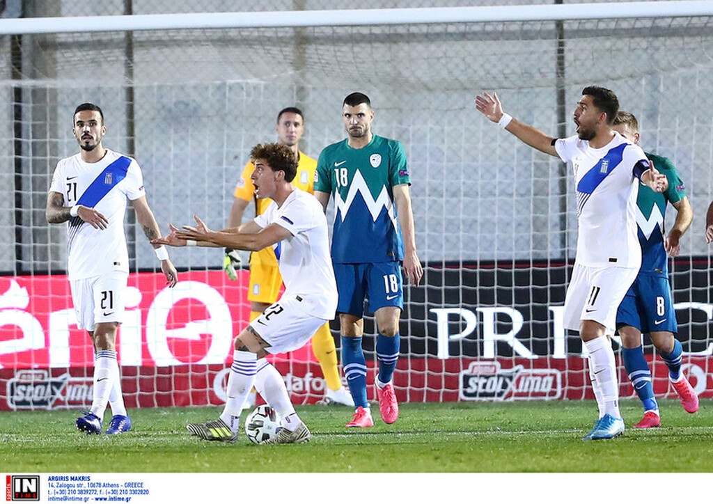 Ελλάδα-Σλοβενία 0-0: Άργησε να ρισκάρει, ήταν άστοχη και κόλλησε στον Όμπλακ (videos+photos)