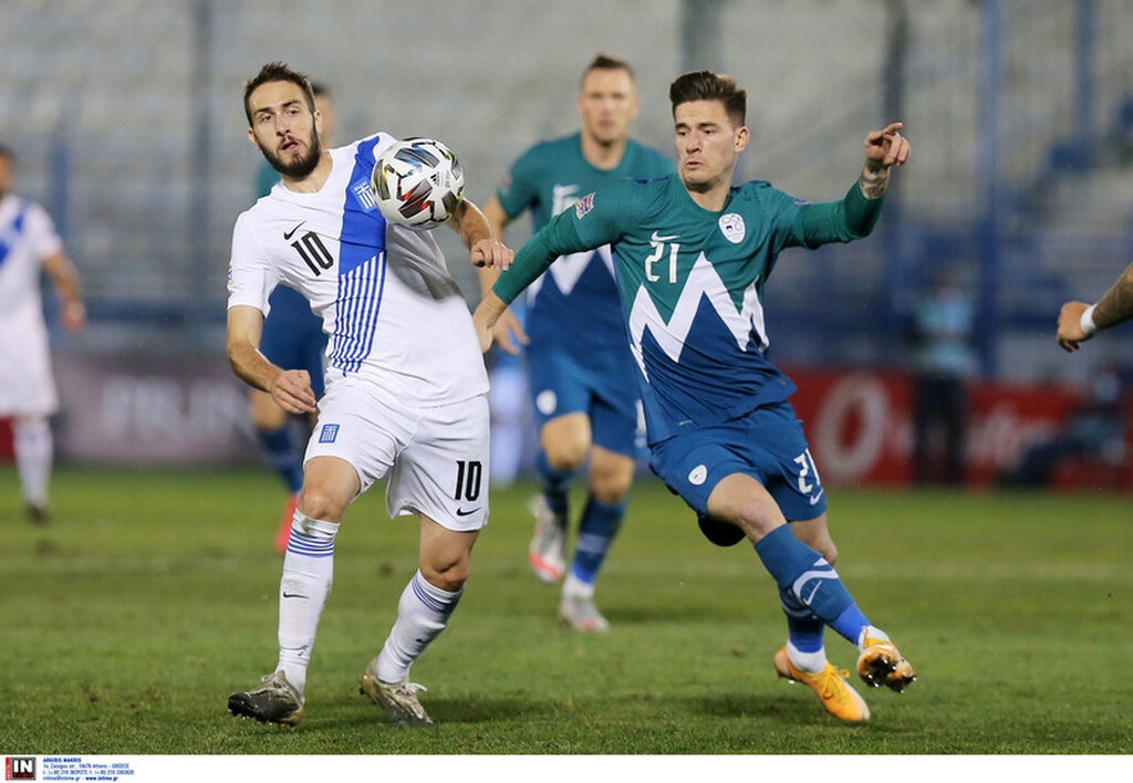 Ελλάδα-Σλοβενία 0-0: Άργησε να ρισκάρει, ήταν άστοχη και κόλλησε στον Όμπλακ (videos+photos)
