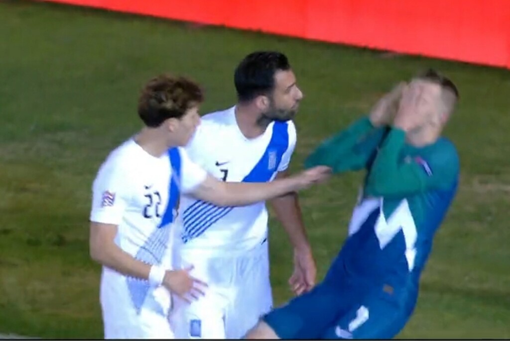 Ελλάδα-Σλοβενία: Ένταση και χαμός με Τζαβέλλα-Ίλιτς (video)