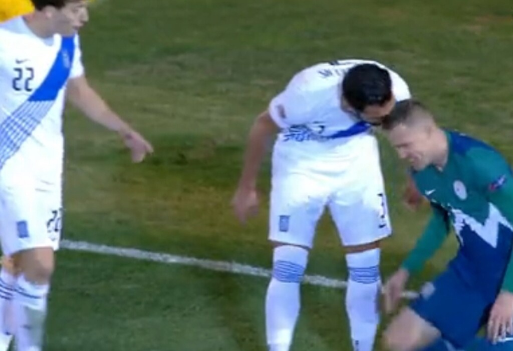 Ελλάδα-Σλοβενία: Ένταση και χαμός με Τζαβέλλα-Ίλιτς (video)